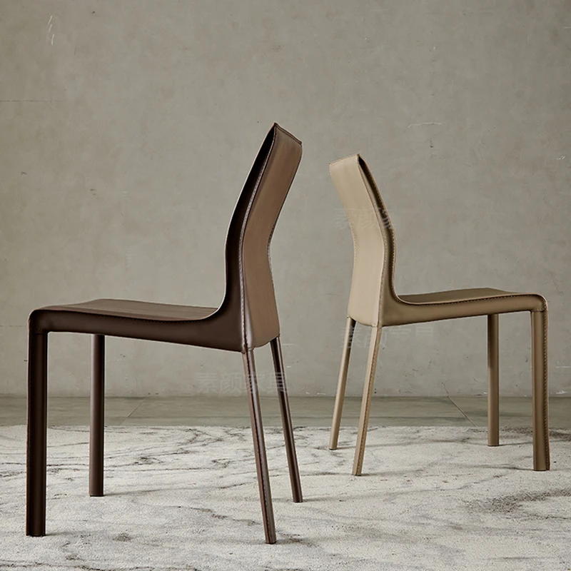 

Современные обеденные стулья в скандинавском стиле, удобные офисные стулья для отдыха, эргономичные стулья для балкона, игровая кухонная мебель WJ30XP