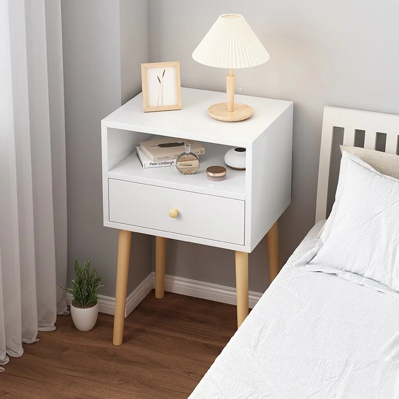 K-star Bedside Table Simple Small Unit Modern And Minimalist Bedroom Small Bedside Table Storage Cabinet nightstands set