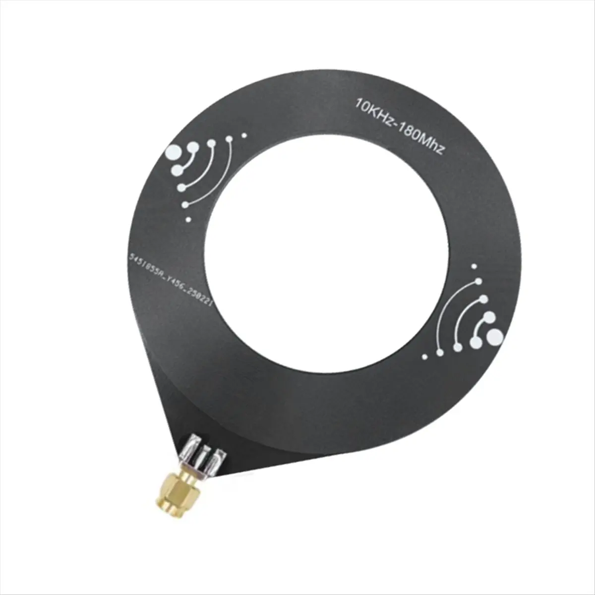 M67K-휴대용 도넛 SDR 안테나 실내 라디오 안테나 WB 안테나 10Khz-180Mhz 라디오 워키 토키 SDR용 SMA 루프 안테나