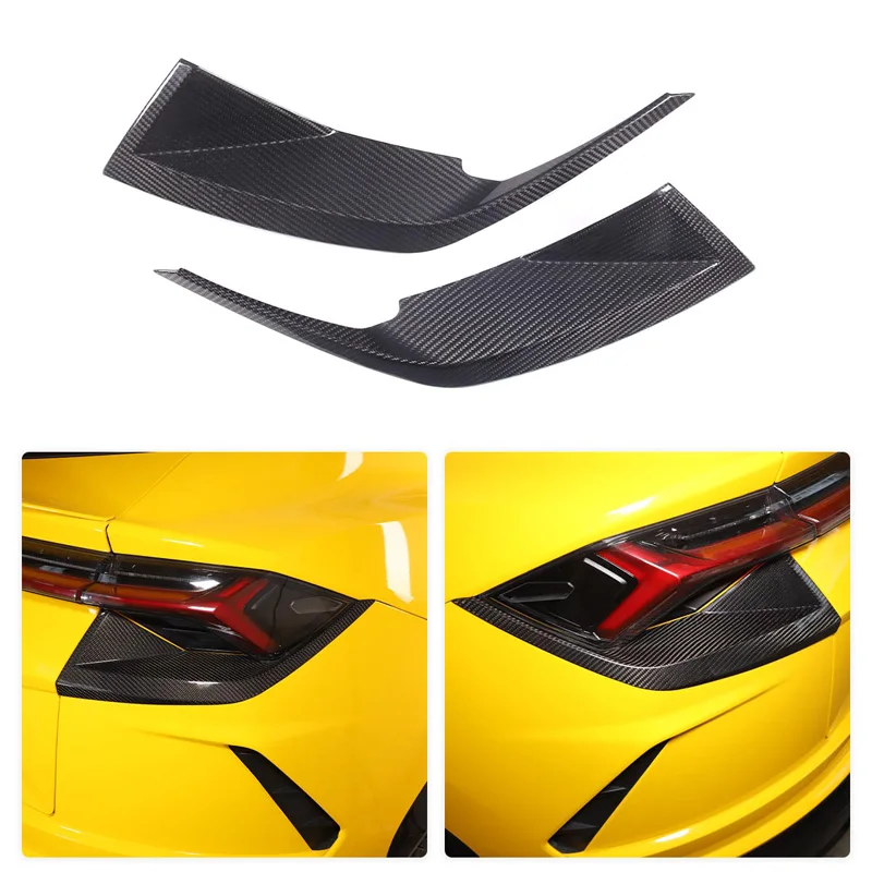 

For 18-21 Lamborghini URUS rear tail light frame cover decoration car exterior styling accessories real carbon fiber