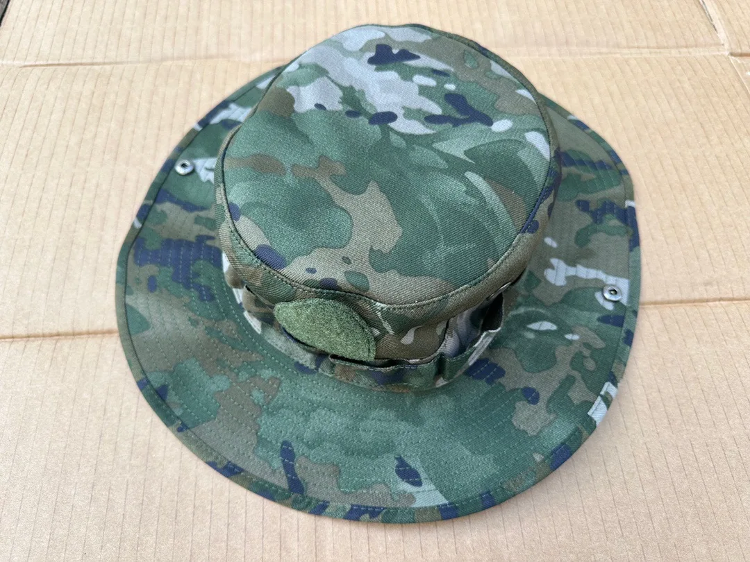 Outdoor-Tarnung Wüste Benny Hut Bergsteigen Angeln große Krempe Hut Sommer faltbare Sonnencreme Hut – Detail 3
