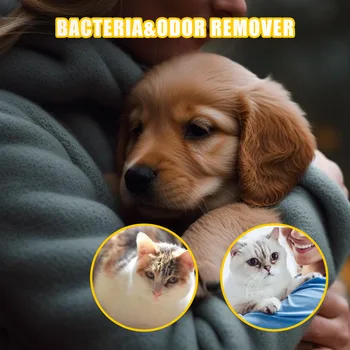 Pet deodorant 50ml household pet spray cat litter cat bed deodorant suitable for cats and dogs to remove urine odor 5