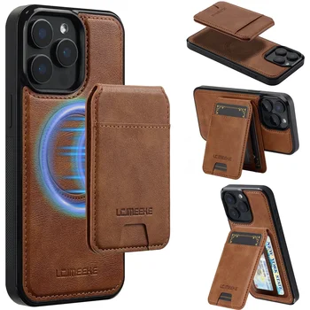 Detachable Magnetic 2 In 1 Leather Case For iPhone 16E 17 1615 14 13 12 11 Pro XS Max Air XR 8 7 Plus SE Card Pocket Phone Cover 1