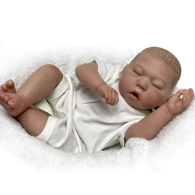 Reborn Baby Dolls Toy 19 Inch Sleeping Realistic Newborn Baby Dolls Boy  Real Life Toddler Dolls With Accessories For Kids - Dolls - AliExpress