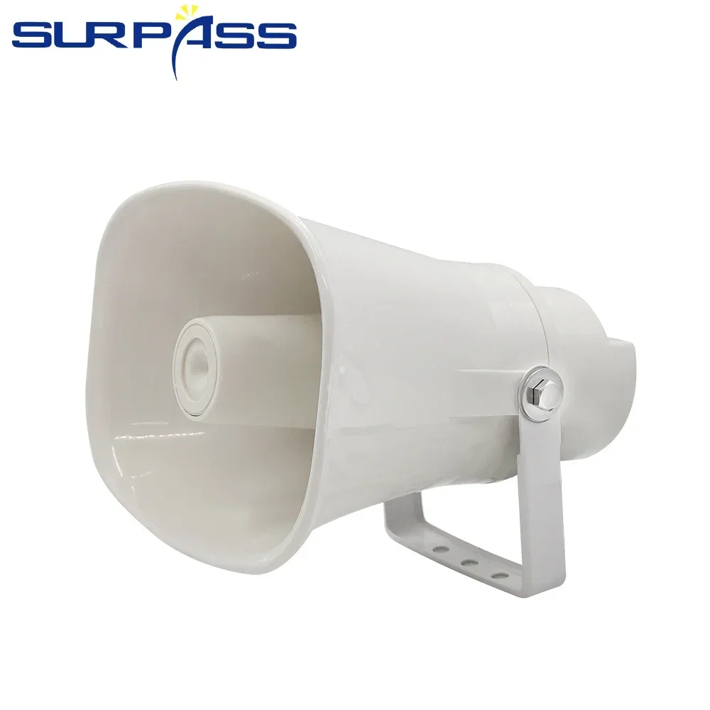 Outdoor pa system HiFi Stereo wall sound Audio 15W Background Music Waterproof Wall Mount Speaker for Garden Patio Home Swimming