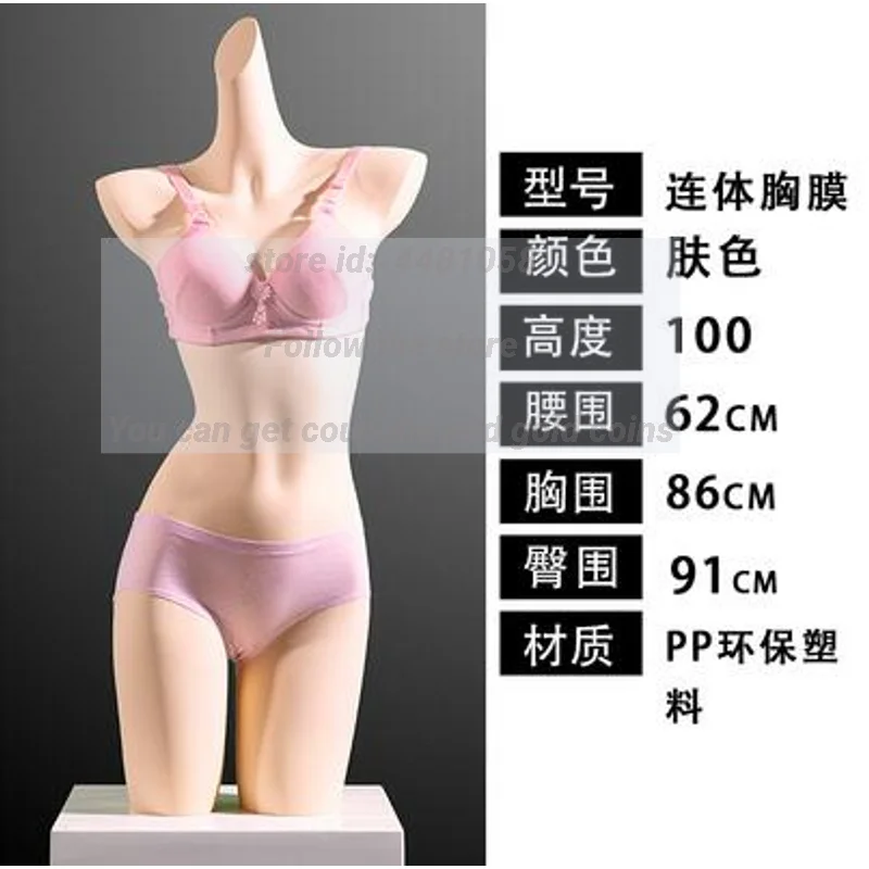 Gather Chest Underwear Model Props Female Bust Bra Underwear