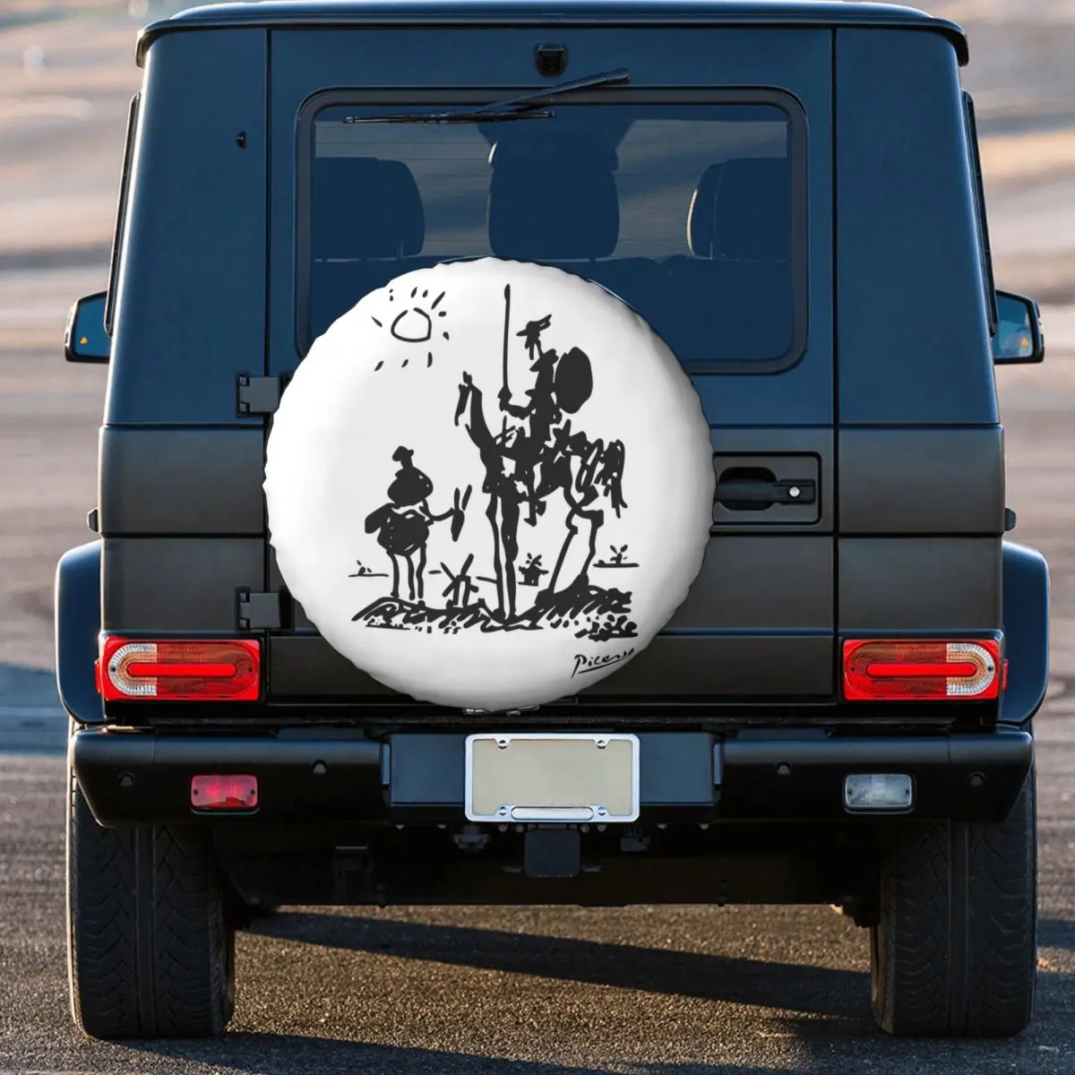 Pablo Picasso ����� Ÿ�̾� Ŀ��, ���� ������ ���� RV SUV ķ��ī �� Űȣ�� �ڵ��� �� ��ȣ�� Ŀ��, 14 ��ġ 15 ��ġ 16 ��ġ 17 ��ġ