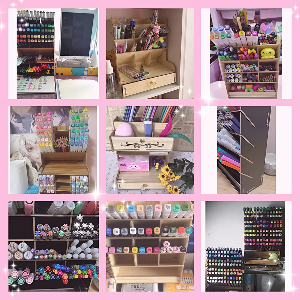 Acheter Porte-stylo Magnétique En Plastique, Boîte De Rangement Pour Marqueurs Effaçables, Organisateur De Crayons Pour La Maison, Le Bureau, Le Tableau Blanc, Le Réfrigérateur