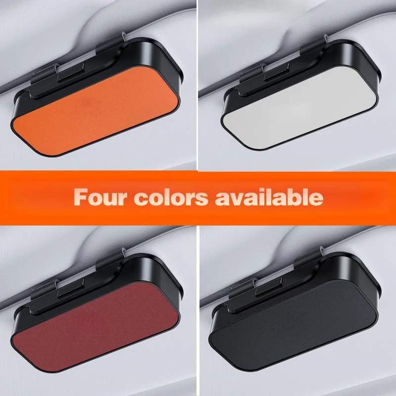 Compact Car Sunshade Eyewear Holder & Organizer