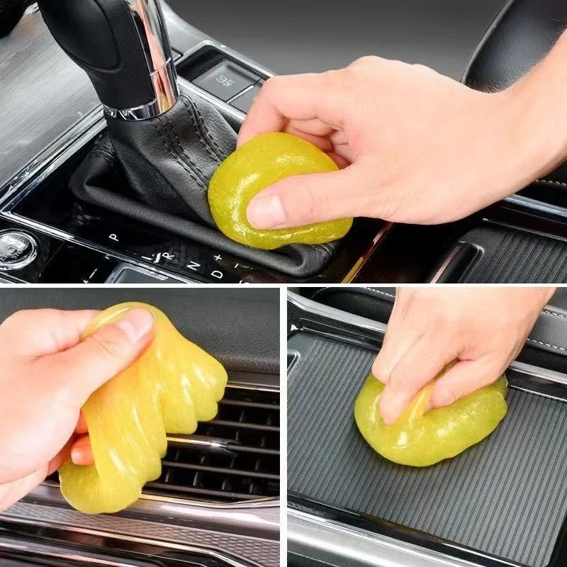 Auto Car Cleaning Pad Glue Powder Cleaner Magic Cleaner Dust Remover Gel Home Computer Keyboard Clean Tool Car Cleaning