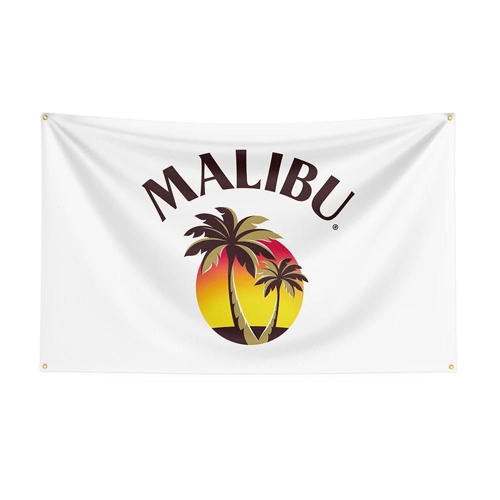 

3x5Ft Malibus Flag Polyester Printed Beer Banner For Decor
