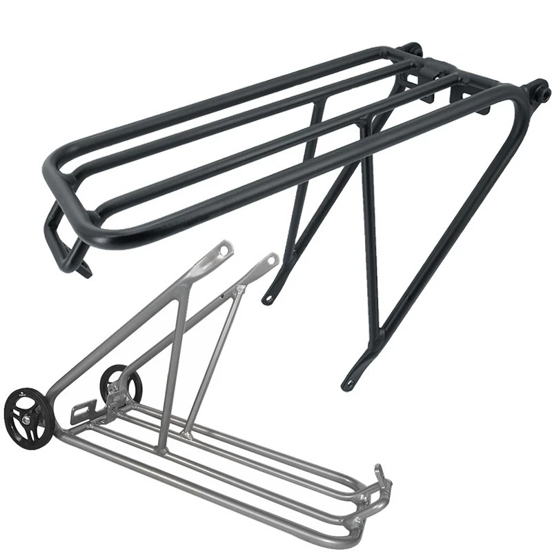 

Новинка Складная стандартная стойка для велосипеда Brompton стандартная задняя стойка для велосипеда 3, 60 Бромптона полка аксессуары