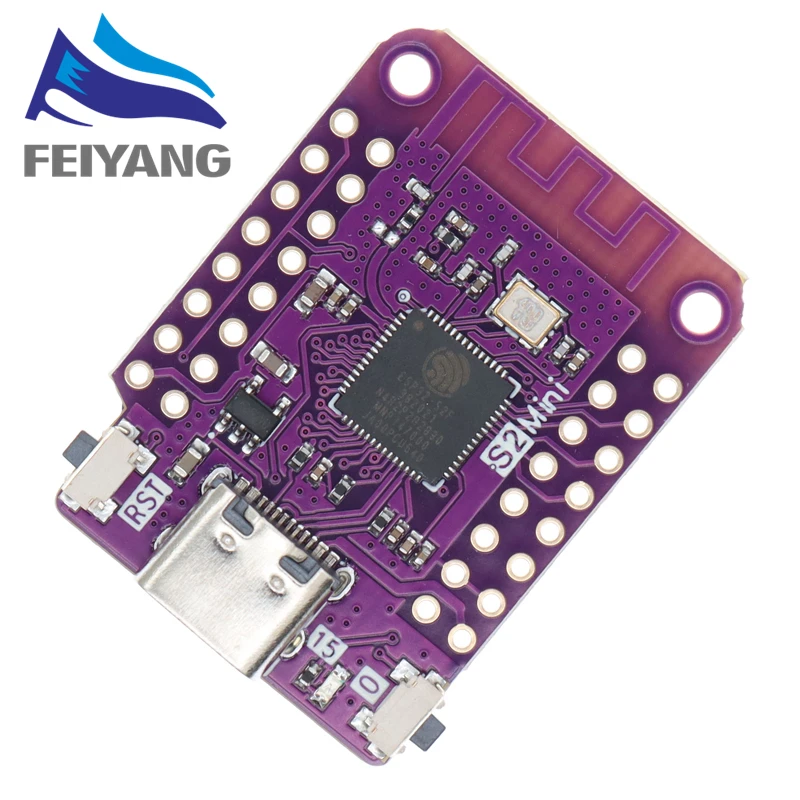 ESP32 S2 Mini WIFI Board Basierend ESP32-S2FN4R2 ESP32-S2 4MB FLASH 2MB PSRAM MicroPython Für Arduino Kompatibel D1 mini upgrade – Detail 7