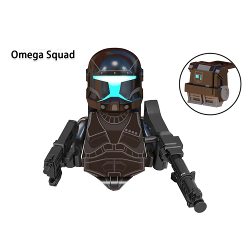 Wm6124 Captain Commandos Fixer Building Blocks Gregor Omega Squad Bricks Scorch Sev Model Voca Action Figure Giocattolo Per Bambini