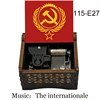 The Internationale Music Box Wooden Hand Musical Gift For Senior Grandparent parents Souvenir New Year Gift office Decor 5