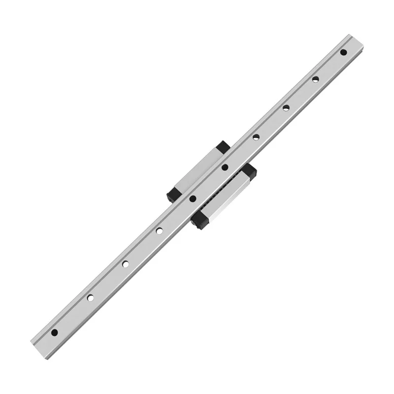 MGN7 MGN12 MGN15 MGN9 L from 100mm to 800mm miniature linear rail slide 1pcs MGN linear guide MGN Black carriage 3D Printer part