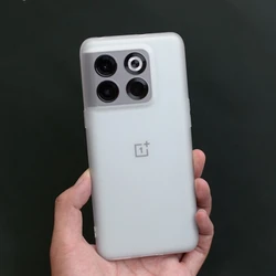 Matte Transparent Ultra-Thin Soft Silicone Phone Case - Sleek & Simple Protective Cover for Oneplus 10 Pro (Matte White)