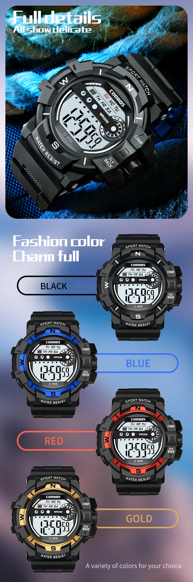 small digital watch Watch For Men 2022 Digital Bracelet Sports Timepieces Waterproof Wristwatch For Kids relogio masculino Orologio uomo For Gift childrens digital watch