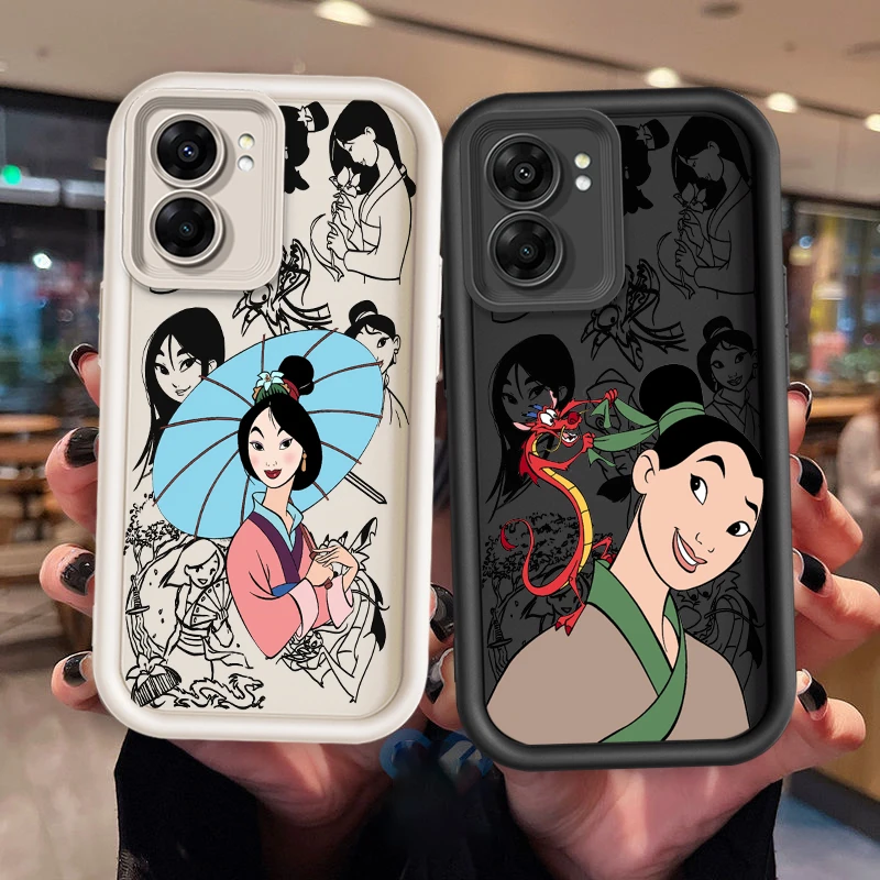 Cool Mulan Movie Per Oppo A98 A78 A94 A76 A74 A58 A55 4G 5G A9 A53 2020 A36 Eye Ladder Cover Capa Fundas Phone Case