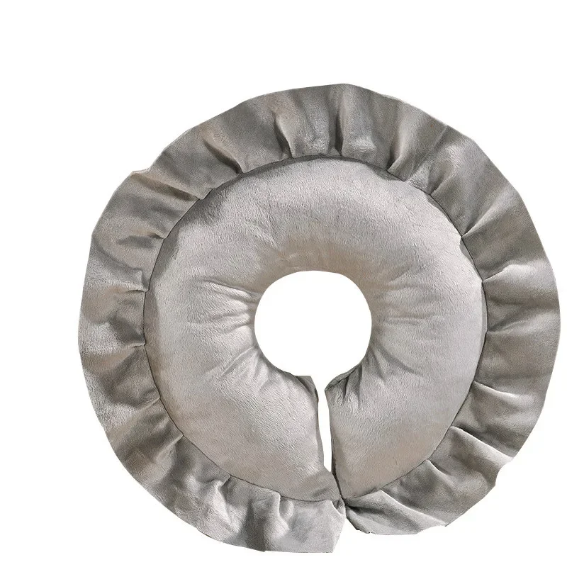 Zipper Removable Facial Massage Sleeping Pillow for Beauty Salon Massage Tool Flower Shape Bed Pillow with Insert Almohada 6