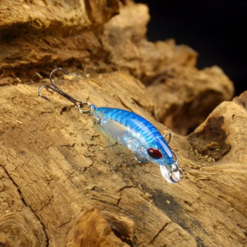 5pcs Mini Minnow 4cm 2.5g Fishing Lure Set Kit With Box CrankBaits Wobblers Lures Sinking Carp Fishing Tackle Artificial fishing lure