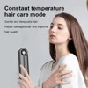 Portable Mini Leafless Hair Dryer Travel Blower 3 Gears Cool and Tot Wind Temperature Control Dry Quickly with Collecting Nozzle 5