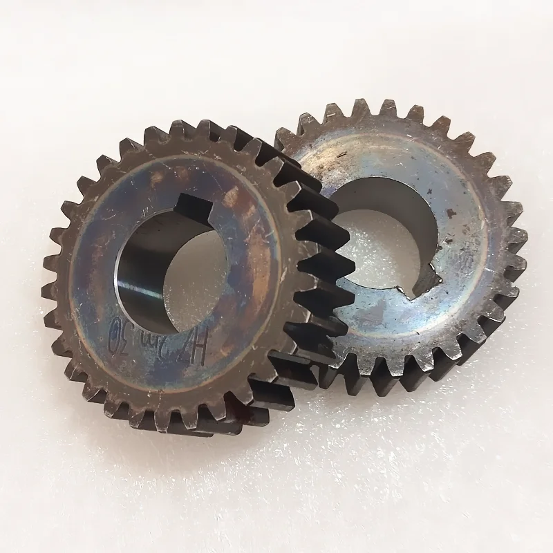 Engrenage Droit Module 2.5, 24 Dents - Alésage à Clavette 25mm - Acier 45# - Pour Machines Industrielles, Transmissions - 5
