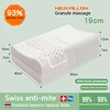 19cm Higher and Thicker pure Latex Pillow For Cervical spine Support sleeping  memory foam pillow  special adult natural rubber 1