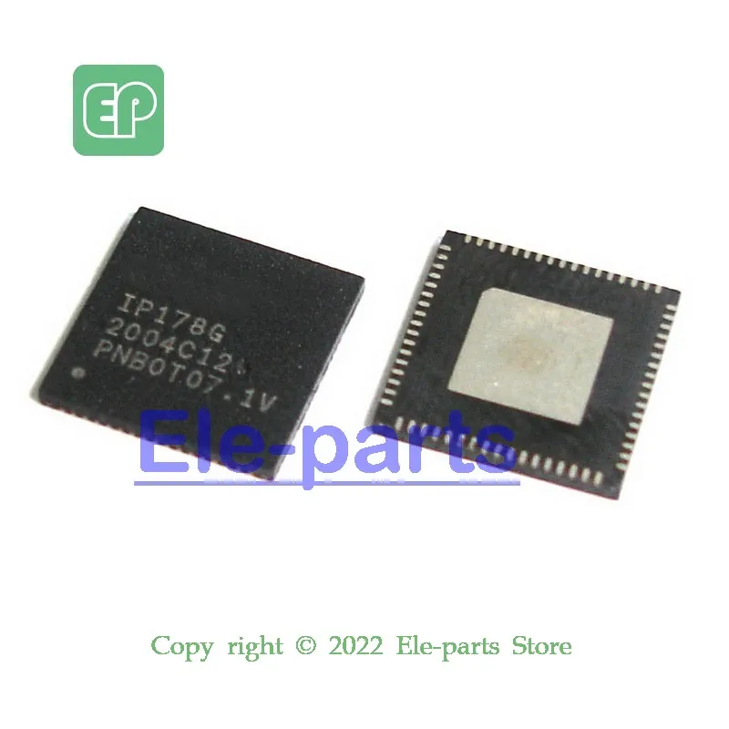 

5 шт., встроенный чип контроллера IP178G QFN-68 8 Port 10/100 Ethernet