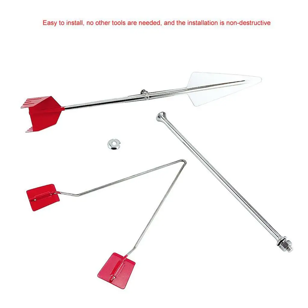 12inch Wind Indicator Meter Instrument Reflective for Marine Boat Masts 12inch Wind Indicator Meter Instrument Reflective for Marine Boat Masts