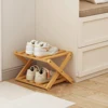 Multi layer Shoe Rack Folding Shoe Rack Bamboo Slim Clogs Box Fashion Shoe Storage Rack Telescopic Shoe Box Shoe Cabinet 6