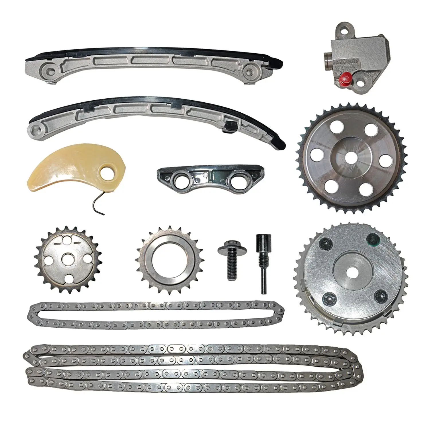 

AP01 Timing Chain Kit Camshaft Phaser Gear For 2007-2012 Mazda Speed 3 6 CX-7 2.3 MPS L3K914500 L3K912500A L3K912614