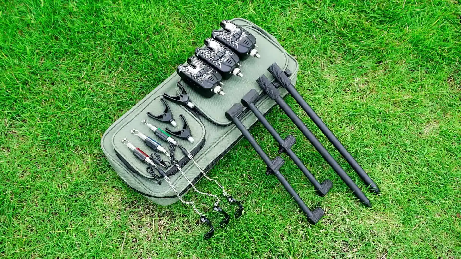 Carp Fishing Bite Alarm Set And Swingers Fishing Rod Pod Holder Bank Stick Buzz Bar Carp fishing equipment - AliExpress 18 Carp Fishing Bite Alarm Set And Swingers Fishing Rod Pod Holder Bank Stick Buzz Bar Carp fishing equipment - AliExpress 18