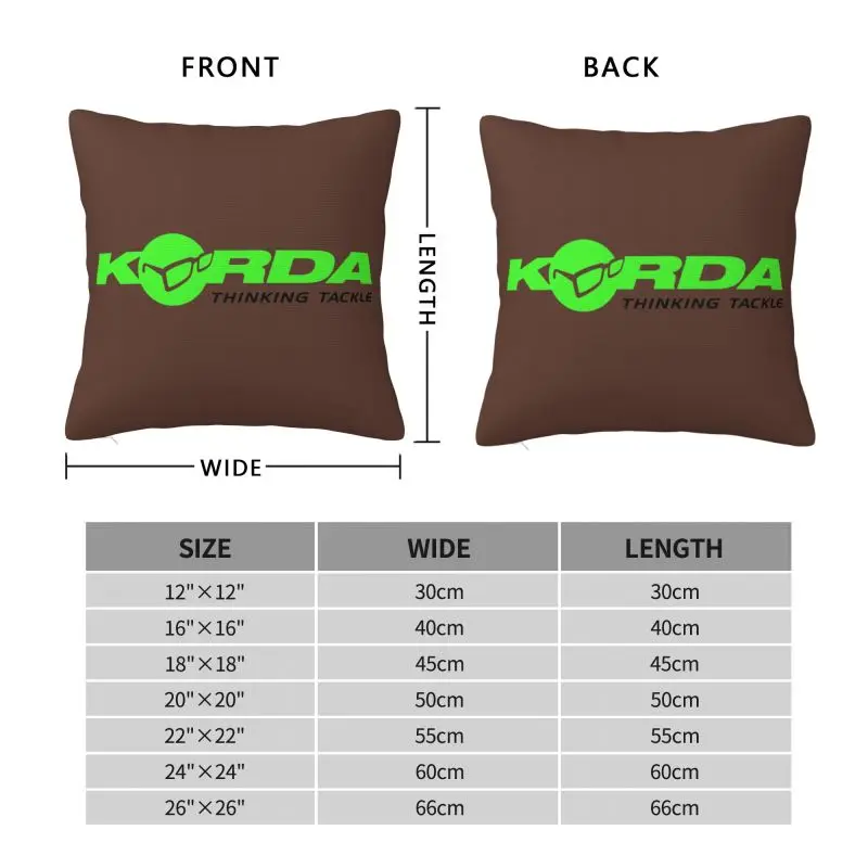 Throw Pillow Cover Cushion Covers Pillow Covers Cushion Cover Korda Fishing Print Nordic Pillow Cover