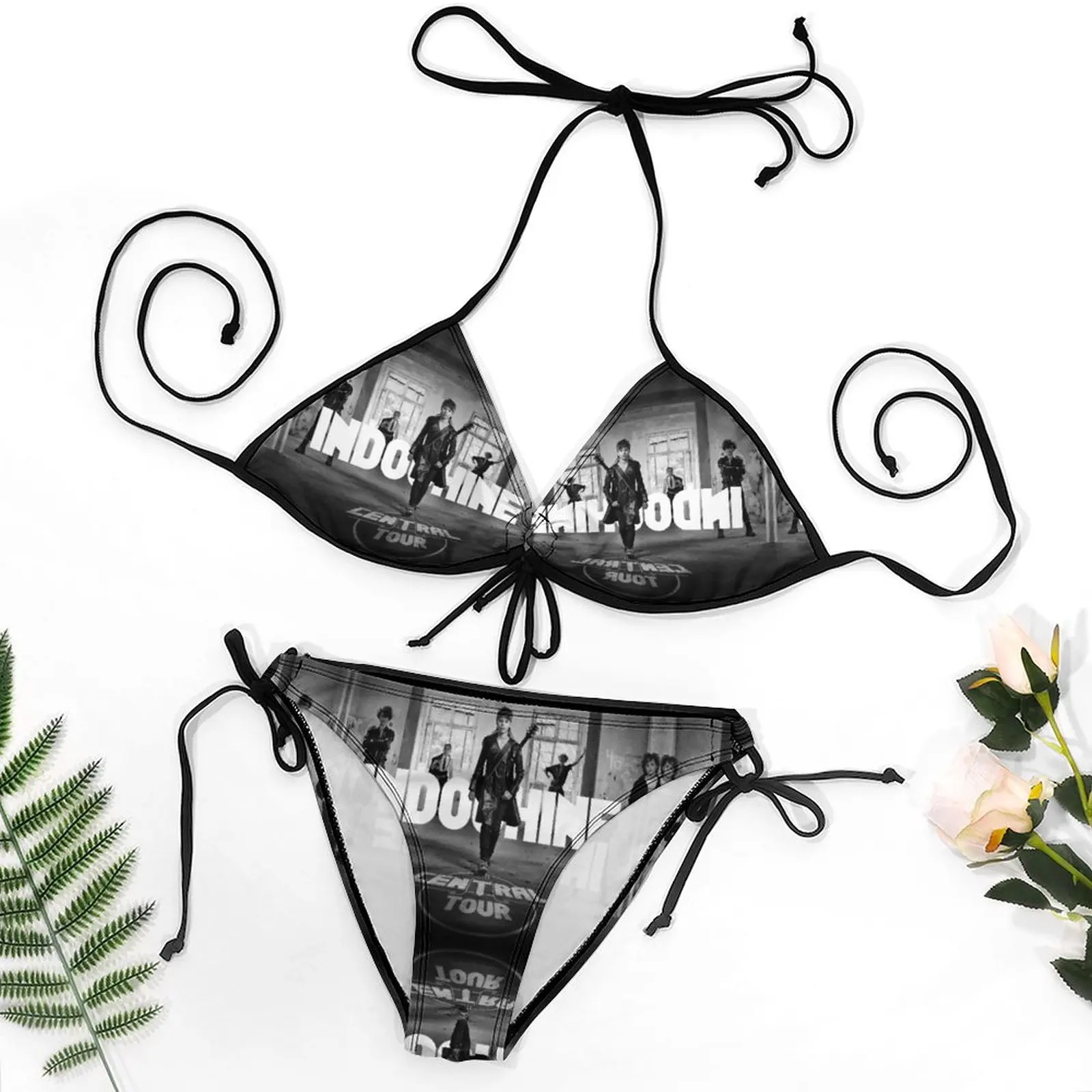 

Indochine Central Tour En Tournée Rire Et Chansonses Bikini Novelty Exotic Women's Bikinis Humor Graphic Beach High Quality Swim