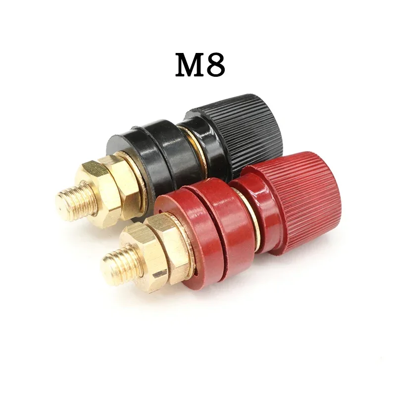 Wire Connectors Terminal Connector Electrical Connectors Plug Soldering Terminal 1pcs Wire Binding Post Thread Screw M4 M5 M6 M8 M10 Lithium Battery Weld Inverter Clamps Power Supply Connect Terminal Splice