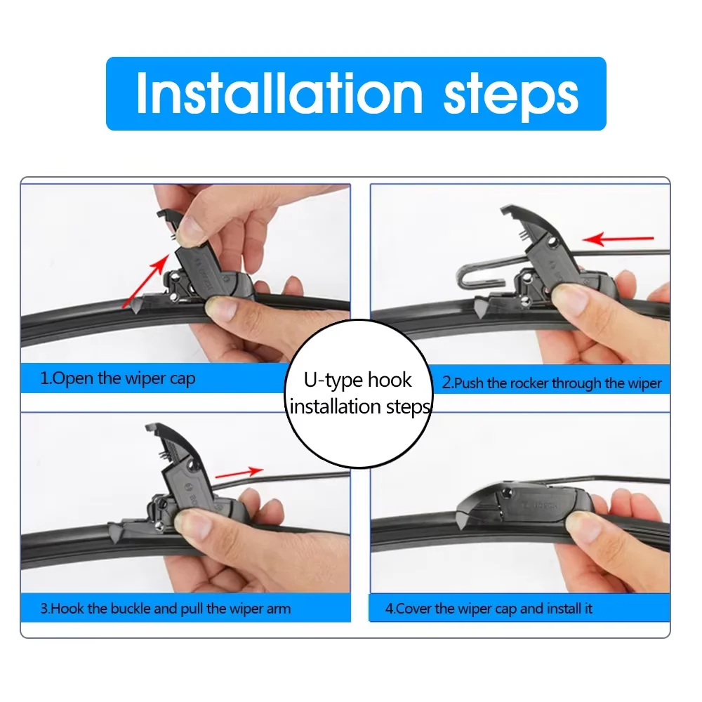 Premium Car Wiper Blade | Windshield Rubber Refill