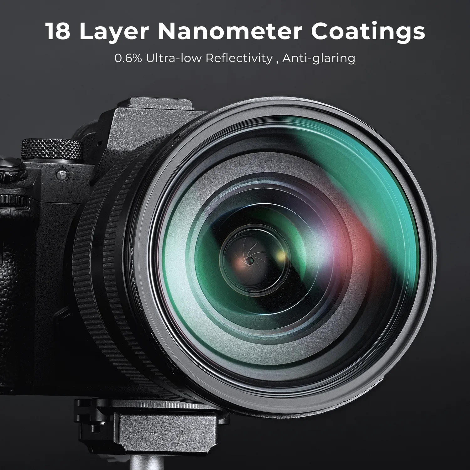 K&F Concept 1/2 1/1 1/4 1/8 Black Mist Diffusion Lens Filter 67 72 77 82 mm Blcak Mist Filtro 49mm 52mm 58mm 62mm 67mm 77mm 82mm 3
