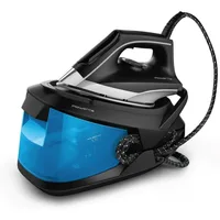 Compact 1500 Watts Iron, Fabric Steamer, Garment Steamer Black and Blue, VR8324. 2