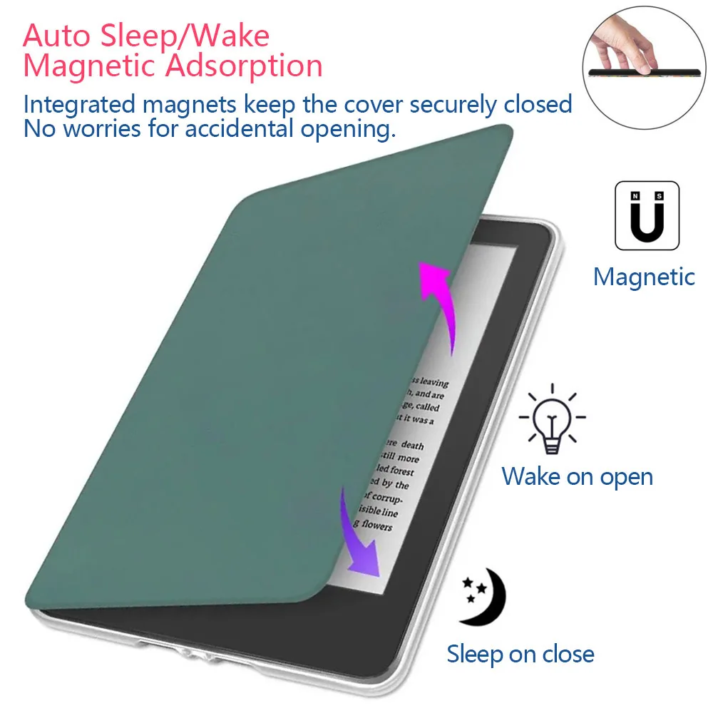 Acrylic Case for Kindle Paperwhite 2 3 6 10th-12th Generation