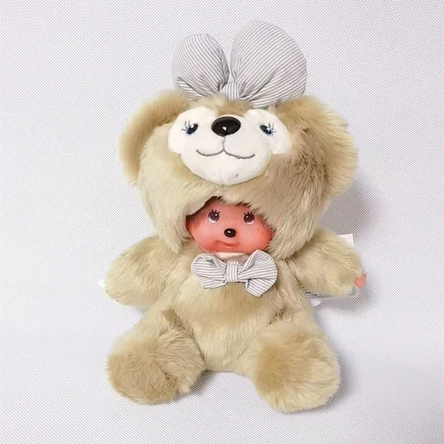 20cm Disney Monchhichis Transform Stitch Rabbit Totoro Kiki Plush Toy  Stuffed Doll