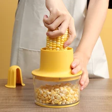 

Fruit Vegetable Tools Corn Stripper Separator Peeler Tool Stainless Steel Gadget Cob Cutter Thresher Remover Shaver Supplies