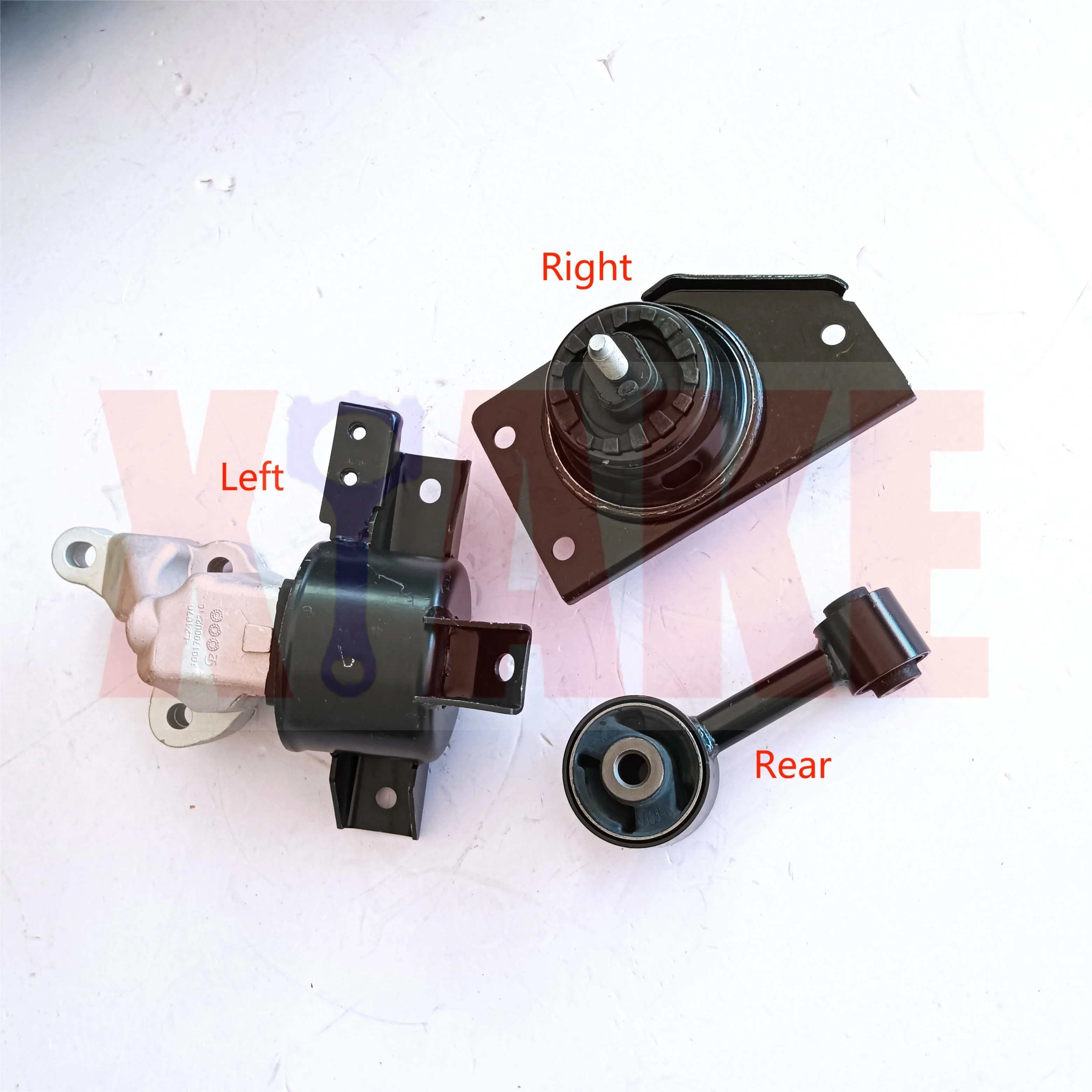 MT Suspension Cushion Engine Mount for JAC S3 Sei3 T50 DR4 EVO4 1001700U2210 1001800U2210 1001600U2210