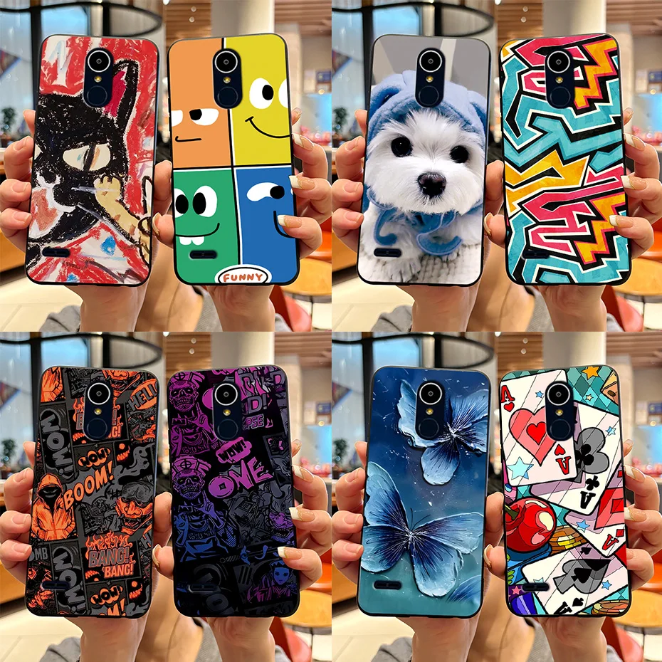 Soft Cute Cartoon Silicone Black Shockproof Case Cover