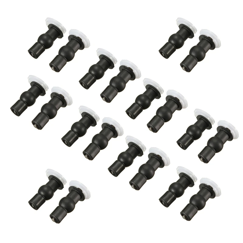 

10 Pair Of Screws For Toilet Seat Toilet Lid Toilet Seat Toilet Seat Cover Black