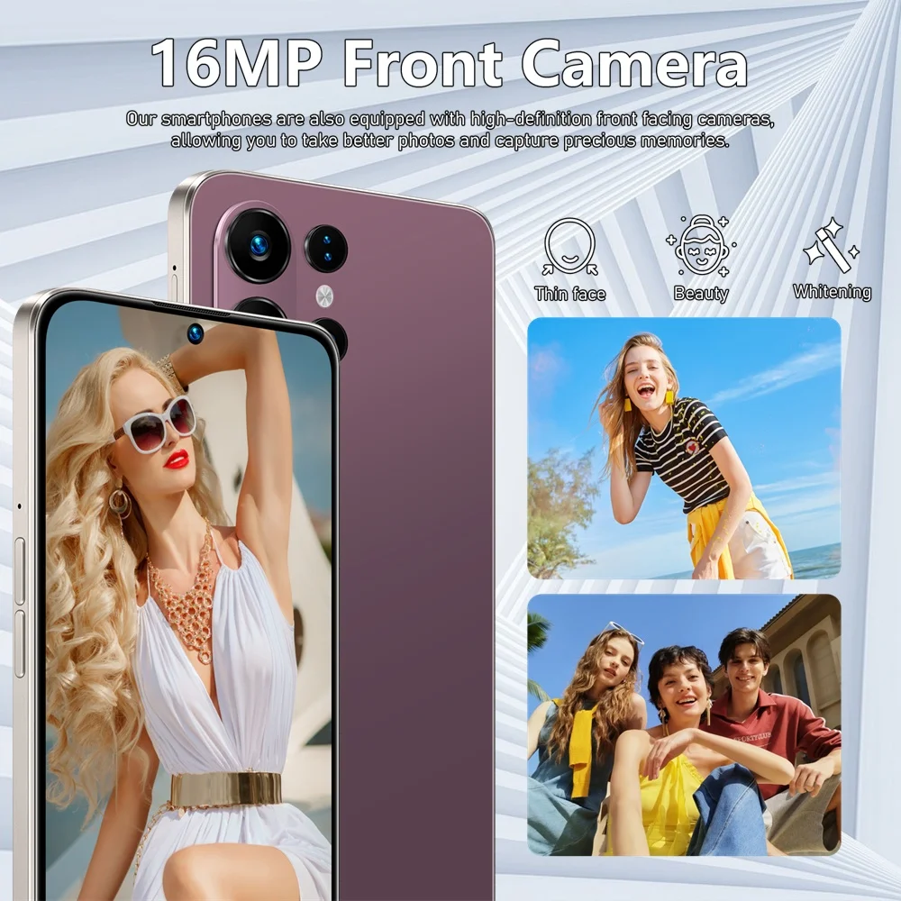 K-Touch S26 Ultra 7.3HD Smartphone Android 15 22G+2TB Mobile Phones 5G Dual SIM Cell Phone 7800mAh Unlocked 16+48MP Global Version Cellphones
