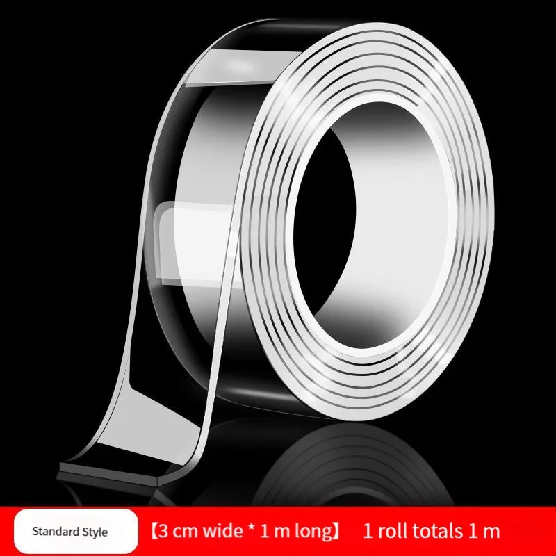 Ultra-Strong Transparent Nano Adhesive Tape - Double-Sided, Seamless & Waterproof