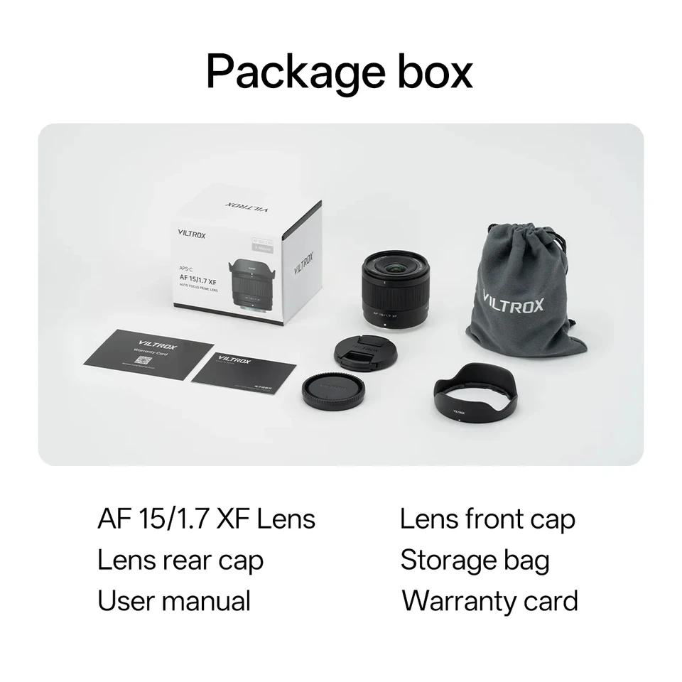 Viltrox AF 15mm F1.7 Air APS-C Auto Focus Large Aperture Wide