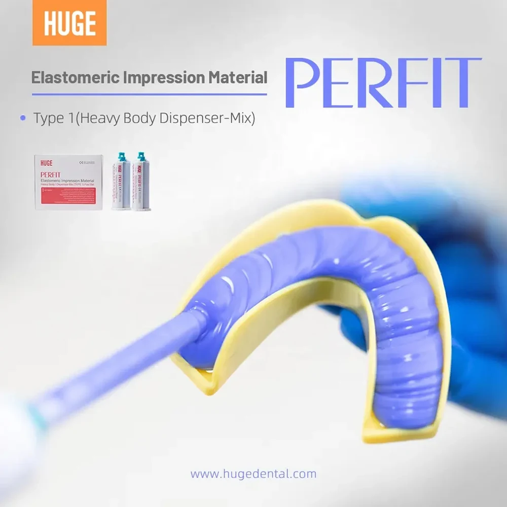 HeavyBodyDentalImpressionMaterialElastomericASiliconeEdgeVPS