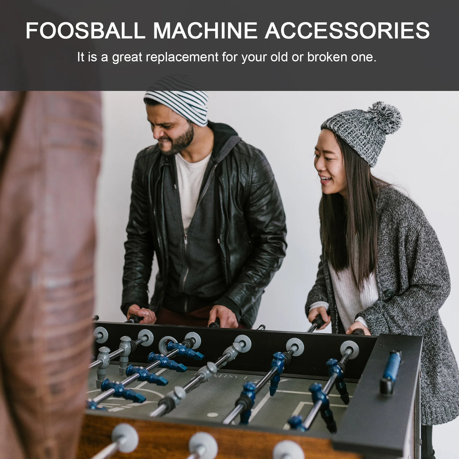 10 Set Component Mini Football Playmaker Foosball Table Parts Machine Accessories